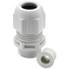 Wiska 10064984 ESKV-RDE 12 Silver Grey Plastic Cable Gland + Insert, Pack of 50