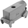 Grommet housing, size 24B, die-cast aluminum, 1 x PG13.5, straight/1 x PG21, angled, cross bow locking, IP65/IP66/IP67, 09300241