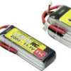 Pakiet akumulatorów (LiPo) 7.4 V 2200 mAh 35 C LemonRC Softcase Otwarte przewody