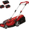 Einhell Professional RASARRO 36/38 (2x4 Ah) akumulatorowy Akumulatorowa kosiarka do trawy wraz z 2 ładowarkami Twincharg