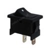 PRZEŁĄCZNIK KOŁYSKOWY CHWILOWY CZARNY 2pin/2poz 6A