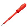 Wkrętak rozmiar końcówki: 5 mm ITL Insulated Tools Ltd długość ostrza: 5 mm Certyfikat VDE/1000 V Izolowane 280 mm