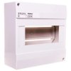 Rozdzielnica modułowa tworzywo 1x8 natynkowa IP30 IK06 N+PE II klasa bez drzwi DB108W 1X8P/SM biały 3852