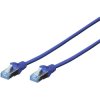 Digitus DK-1532-005B Network cable CAT 5e SF/UTP Blue 0.50 m