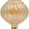 Żarówka LED E27 BC125 450lm 4W 2700K Ciepła 320 Filament GOLDLUX (Polux) Vintage Amber Dekoracyjna