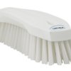Szczotka do szorowania, dł. włosia: 36mm, Twardy, Biały, Poliester, zastosowanie: Uniwersalny środek czyszczący,