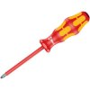 Wera 05100016001 Kraftform Plus 165i VDE Ins S/Driver Pozidriv Tip PZ2x100mm