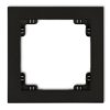 DECO Ramka uniwersalna z tworzywa czarny mat 12DR-1 KARLIK