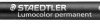 Staedtler Lumocolor permanent M DRY SAFE 317-9 Marker permanentny czarny Wodoodporny: Tak
