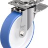 Blickle 937280 LX-POTHS 200G-ST Rolka skrętna ze stali nierdzewnej Średnica koła: 200 mm Maksymalne obciążenie: 400 kg 1