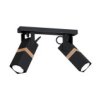 Lampa Sufitowa Vidar Black 2Xgu10 Mlp5401 Milagro