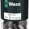 Zestaw końcówek do wkrętaka Torx l. elementów: 100 rozmiar: 25 mm Wera