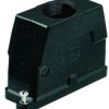 Grommet housing, size 16B, die-cast aluminum, M32, straight, screw locking, IP69/IPX9K/IP68/IP65, 19400160412