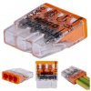 WAGO COMPACT 2273-203 Szybkozłączka 3x 0,5-2,5mm2 na drut 450V/24A ORYGINALNA woreczek 10szt.