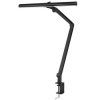 Profesjonalna lampa biurkowa LED 1 ramienna 18W czarna