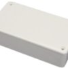 ABS enclosure, (L x W x H) 120 x 120 x 59 mm, light gray (RAL 7035), IP54, 1591UFLGY