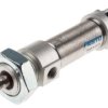 Siłownik pneumatyczny skok: 15mm Festo Ø 20mm dwustronnego działania Action 147mm Elastomer DSNU-20-15-P-A G 1/8