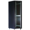Szafa Stojąca Rack 19 42U 600X600mm Drzwi Szklane Czarna Toten G7