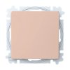 Łącznik pojedynczy ZONI pudrowy beżowy 3559T-A01345 242W 2CHT590135A6242