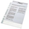 Esselte 23782 Multipunched Pocket A5 Open Top Economy 50 Micron Pack of 100