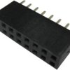 Złącze szpilkowe 16-pinowe raster: 2.54mm 2-rzędowe RND Przewlekany