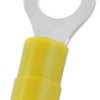 Zacisk oczkowy E245391 Ø 4.3 mm Izolowane średnica wew 4.3 mm Żółty RS PRO 12 AWG 10 AWG
