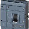 Wyłącznik automatyczny w obudowie formowanej SENTRON, ELISA LI, 4-biegunowy, 630A, 690V ac 110 kA, Siemens Stałe, 3VA2