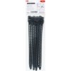 Cable tie, releasable, thermoplastic PUR, (L x W) 260 x 11 mm, bundle-Ø 65 mm, black, -40 to 85 °C, 115-11270, package with 8 pi