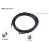 RF Cable; N Female to RP-SMA Male-CFD400-Black-3m; For SenseCAP M1 Indoor Gateway and Fiberglass Antenna
