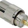 Złącze UHF BKL Electronic 0406011 0406011 złącze męskie proste 75 Ω 1 szt.
