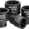 Hazet 900SZ/4 zewnętrzny sześciokąt Nasadka udarowa zestaw 4 szt. 1/2