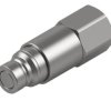Hydrauliczna szybkozłączka, seria: FEM, typ: Sprzęg, rodzaj: Żeński, gwint: G 3/8 żeński, Stal, 3/8in