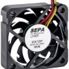 Wentylator osiowy SEPA LF40P12PSE00A, 12 V, 13.8 m³/h, (D x S x W) 40 x 40 x 10 mm