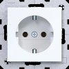 WAS1100WG Protective contact socket, A.x/C.x, light white, glossy