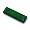 Programowalny identyfikator LED Name Tag 93x30mm - wyświetlacz tekstowy USB - zielony