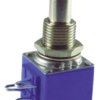 Potencjometr 500kΩ typ Obrotowy Bourns średnica wału 6 mm 0.25W długość wału 19mm Montaż panelowy