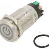 Przełącznik wandaloodporny Poz: 2 SPDT 3A220VAC 5A24VDC LAS1GQF-11ZET/L/G/12V/S