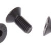 Śruba imbusowa M5 długość 12mm Gniazdo sześciokątne stożkowe Stalowe RS PRO