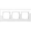 Gira Ramka Potrójna Gira Esprit Szkło Białe