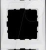 10138989 S.1 3-way frame, polar white glossy