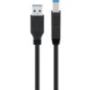 Kabel Usb 3.0 Superspeed, Czarny - Długość Kabla 5 M