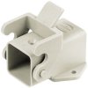 Harting 09 20 003 0820 Han® 3 A Angled Base Housing Bulkhead Thermoplastic
