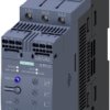 Układ łagodnego rozruchu 22 kW Siemens Łagodny rozruch 3-fazowy 480 V AC zakres SIRIUS 3RW 45 A IP20