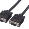 Kabel VGA złącze A Męskie złącze B Męskie długość 20m Czarny Roline