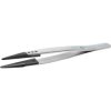 ESD tweezers, uninsulated, antimagnetic, plastic, 130 mm, 249CFR.SA.1