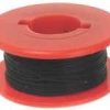 AWG30C-50 Drut czarny - izolacja kynar 0.25mm - szpulka (50m)