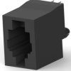 Socket, RJ9/RJ10/RJ22, 4 pole, 4P4C, Cat 3, solder connection, through hole, 5558872-1