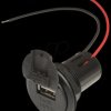 67331100 KFZ - USB charging socket, 8-34V, 5V/3A, built-in, with cover