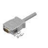 Złącze D-Sub 9-pinowe Męski Proste Montaż na kablu