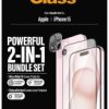 PanzerGlass 2-in-1-Pack Szkło ochronne na wyświetlacz Apple iPhone 15 1 szt. B1136+2809